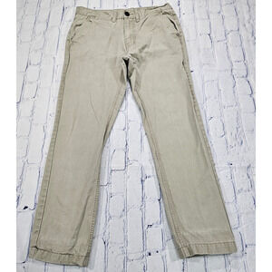CCS Skate Pants Skinny Fit Chino Biege MENS SIZE 32X30